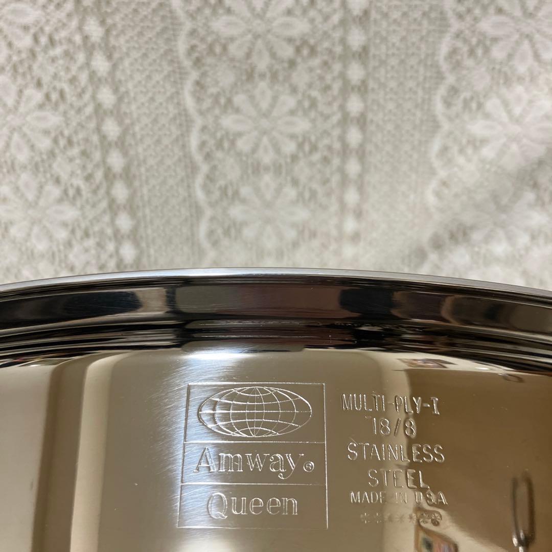 Amway Queenアムウェイ クイーンクック　ウォック　中華鍋　両手鍋