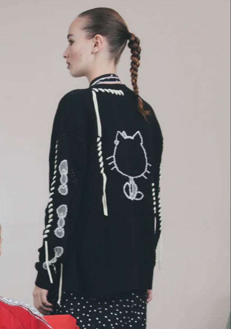 ハローキティ × メゾンスペシャル クロシェライクニットカーディガン 入手困難