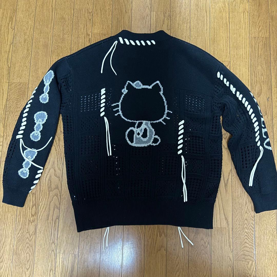 ハローキティ × メゾンスペシャル クロシェライクニットカーディガン 入手困難