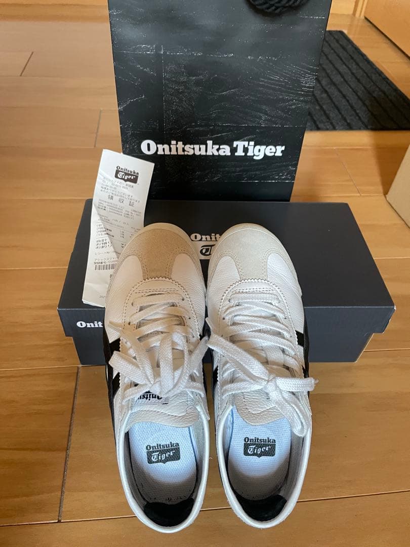 Onitsuka Tigerメキシコ66 ホワイト/ブラック 22.5cm