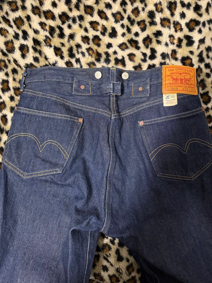 リーバイス　LVC1933 ウォッシュ済み　W33L34
