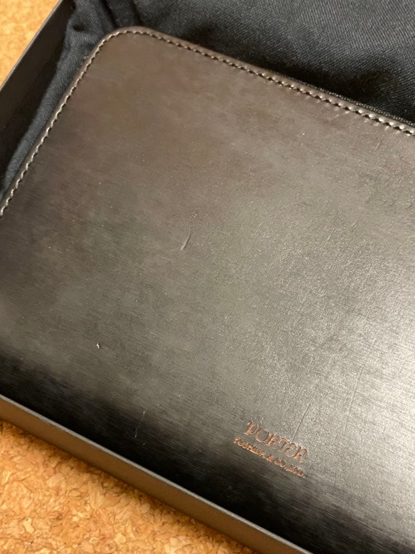 ◆感謝価格◆PORTER◆FILM◆ポーターフィルム◆ラウンド長財布◆