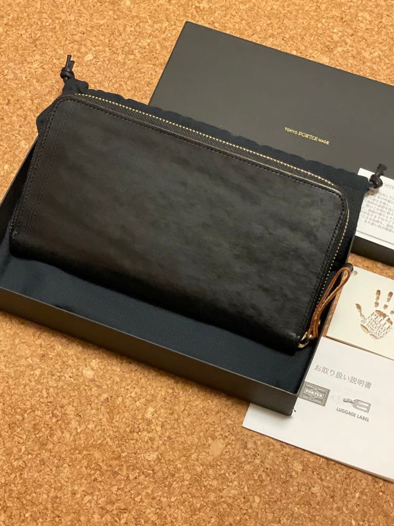 ◆感謝価格◆PORTER◆FILM◆ポーターフィルム◆ラウンド長財布◆