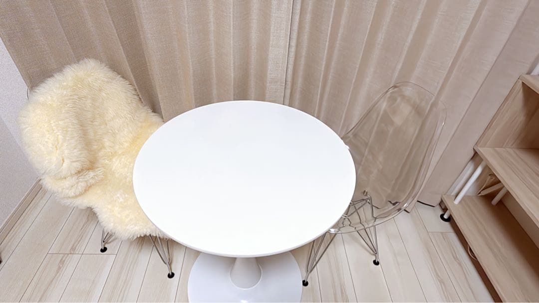 イームズチェア　クリア　2脚　ダイニング