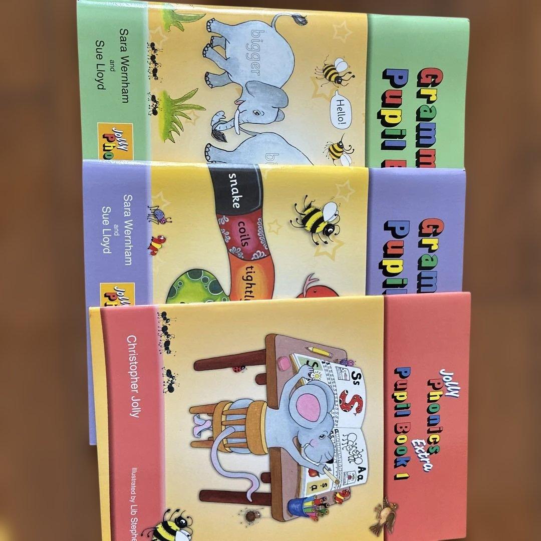 ジョリーフォニックスセット＋Dictionary ＋他3冊