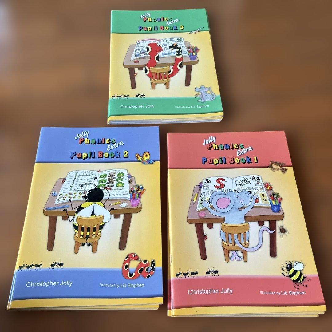 ジョリーフォニックスセット＋Dictionary ＋他3冊