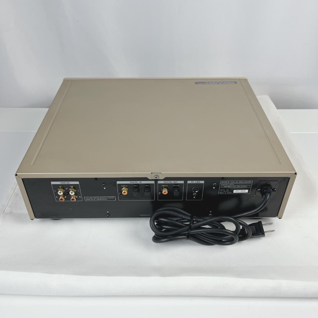 希少☘️　SONY ソニー MDデッキ レコーダー MDS-JA333ES