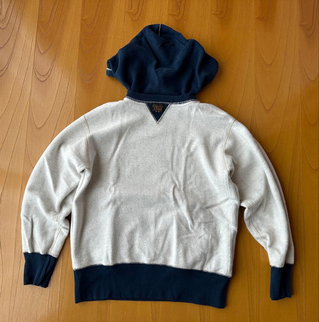 フリーホイーラーズ 両V 後付け ツートン パーカ サイズ42