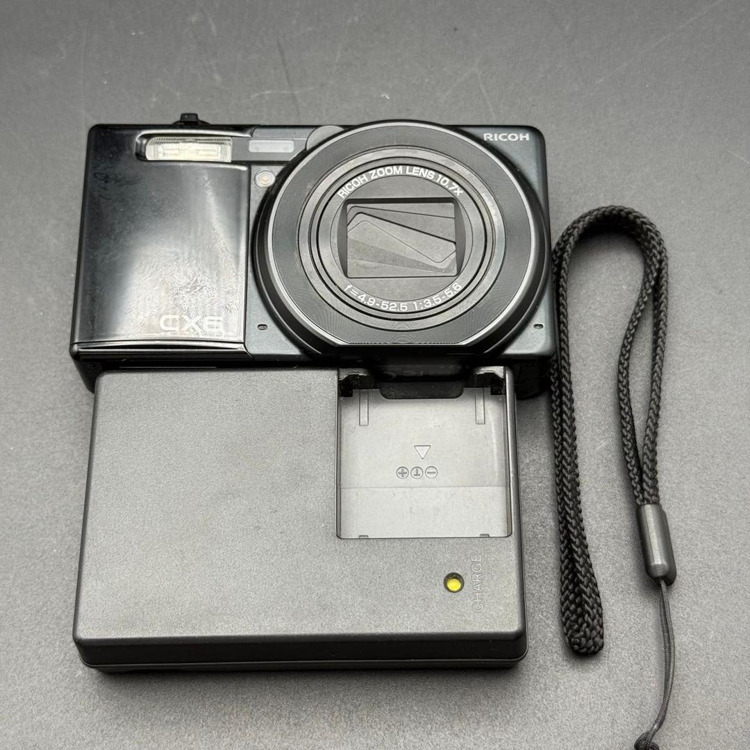 【訳あり品】 RICOH CX6 ブラック　コンパクトデジタルカメラ