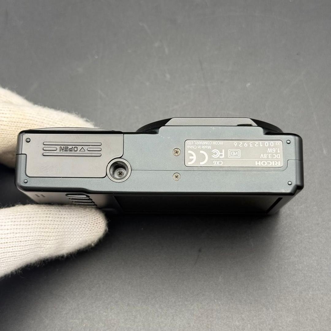 【訳あり品】 RICOH CX6 ブラック　コンパクトデジタルカメラ
