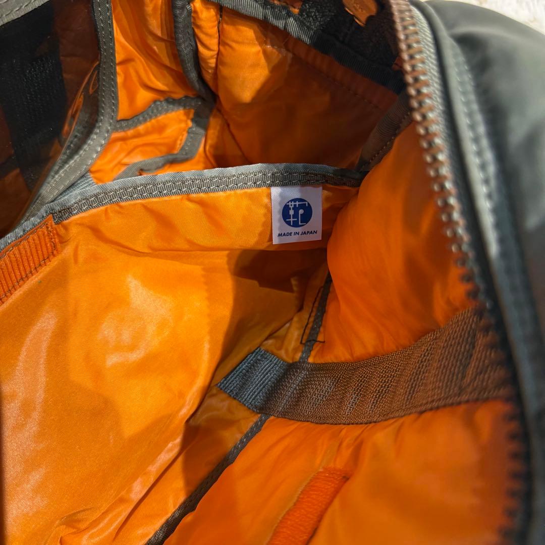 【美品】PORTER TANKER DUFFLE BAG(s) セージグリーン