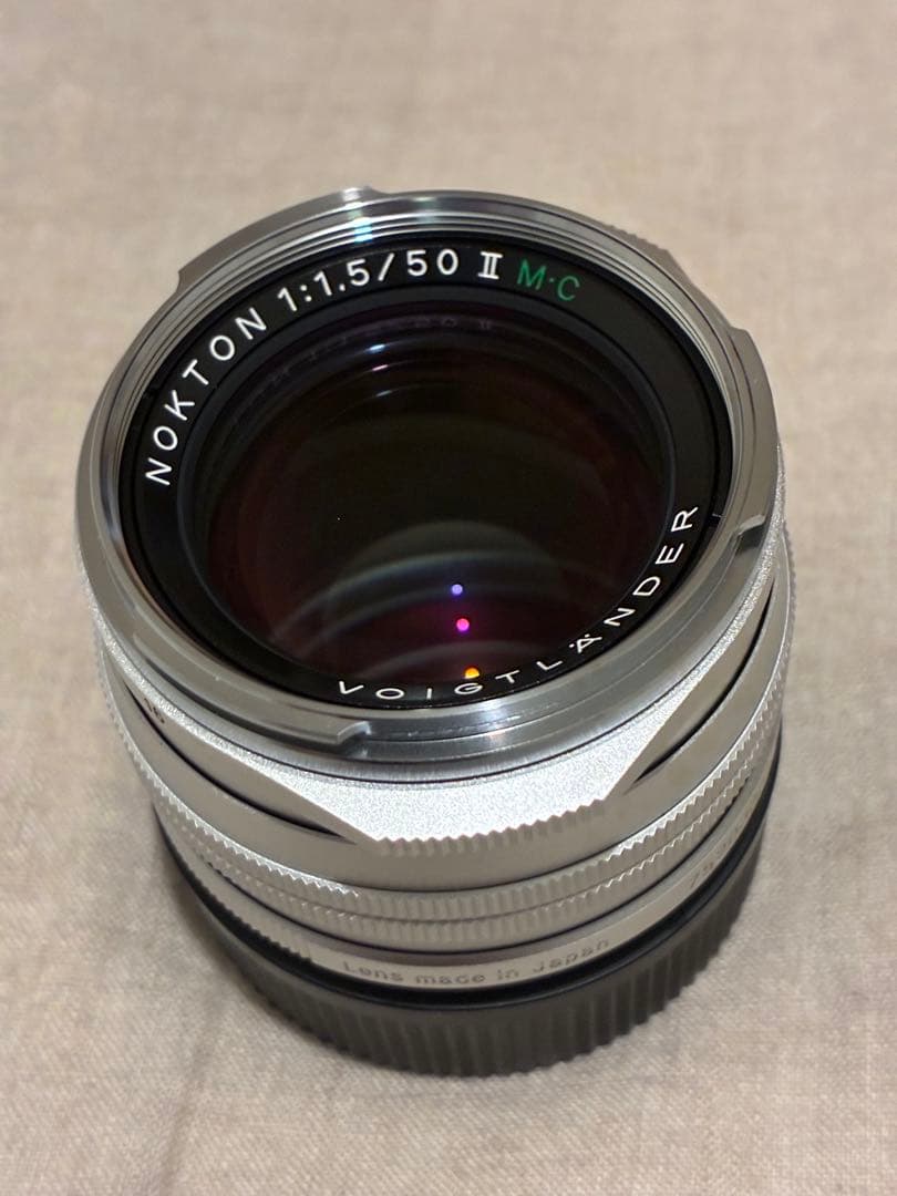 Voigtländer NOKTON 50mm F1.5 VM MC ほぼ新品
