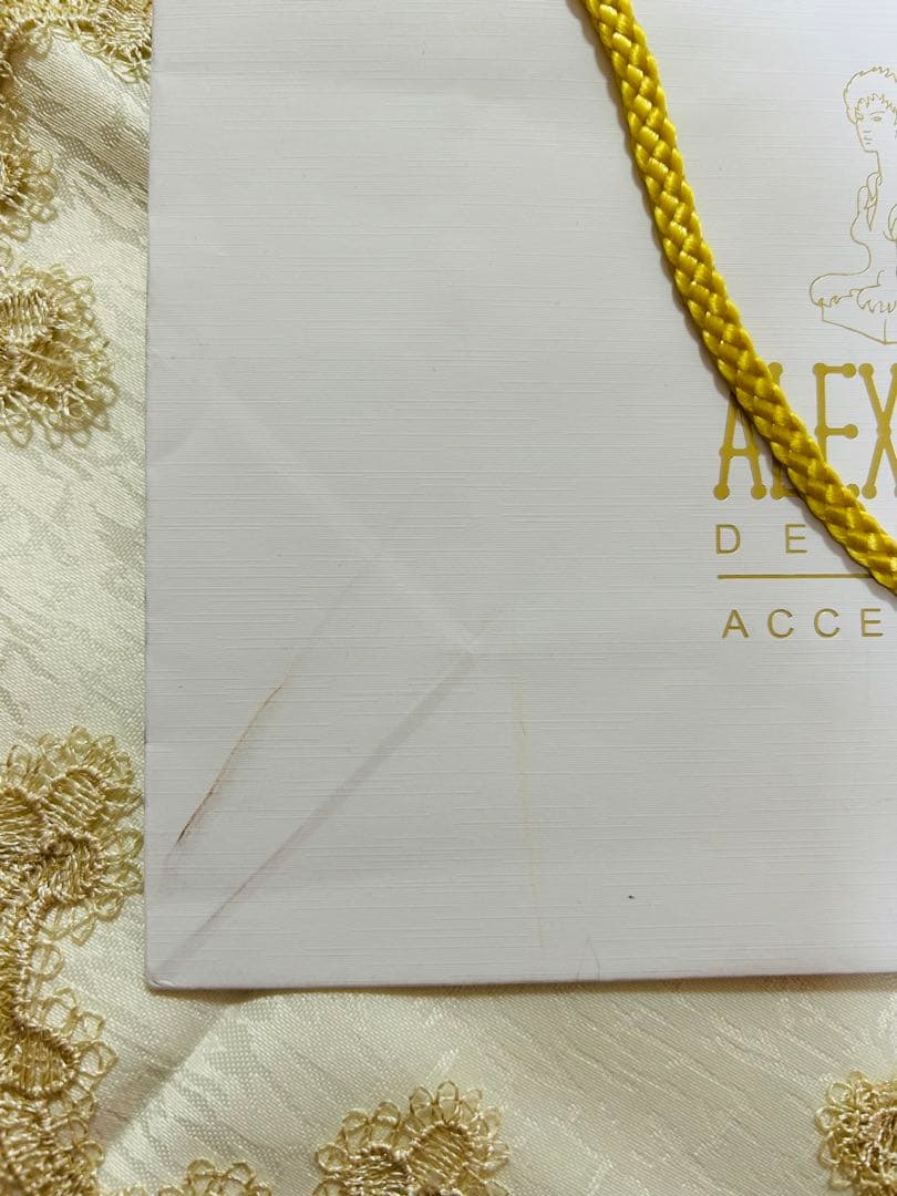 アレクサンドルドゥパリ カメリア　バレッタ