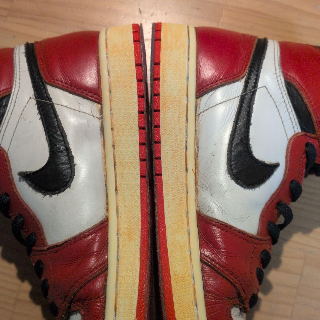 Nike エアジョーダン1 シカゴ　94年製　リペア済み
