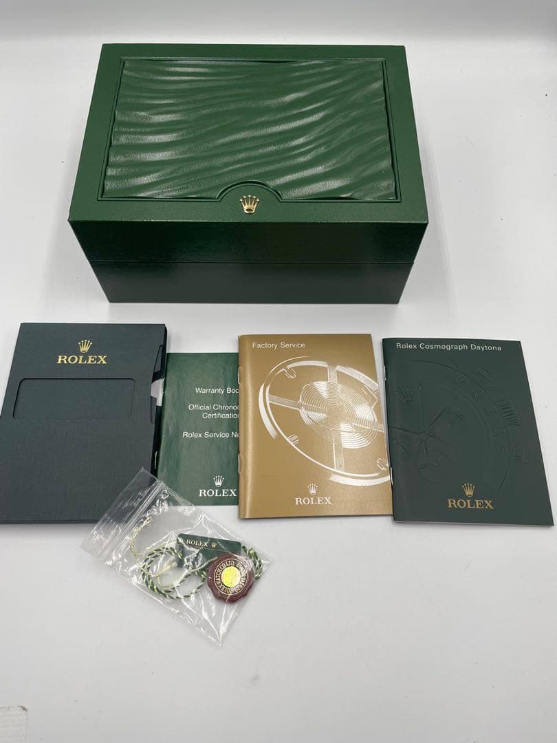 ROLEX ロレックス 純正 BOX デイトナ 付属品 冊子 タグ　ケース 箱