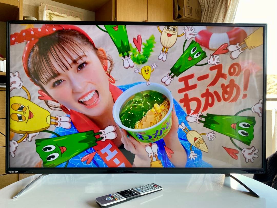 4K対応でしかもネットアプリ多数搭載　43インチ液晶テレビ 東芝 43C310X
