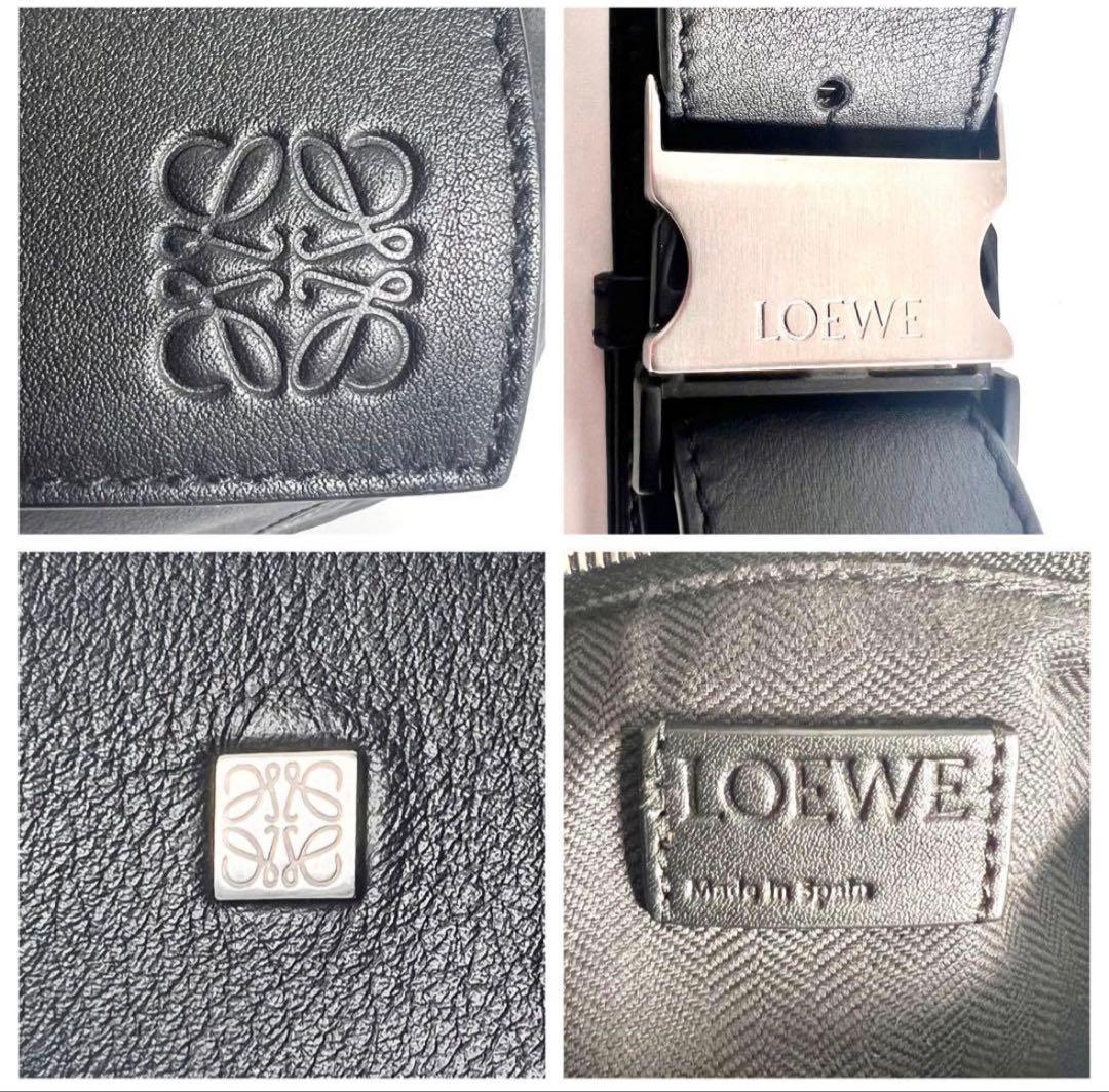 【専用】ロエベ パズル バムバッグ スモール クロスボディ ブラック レザー