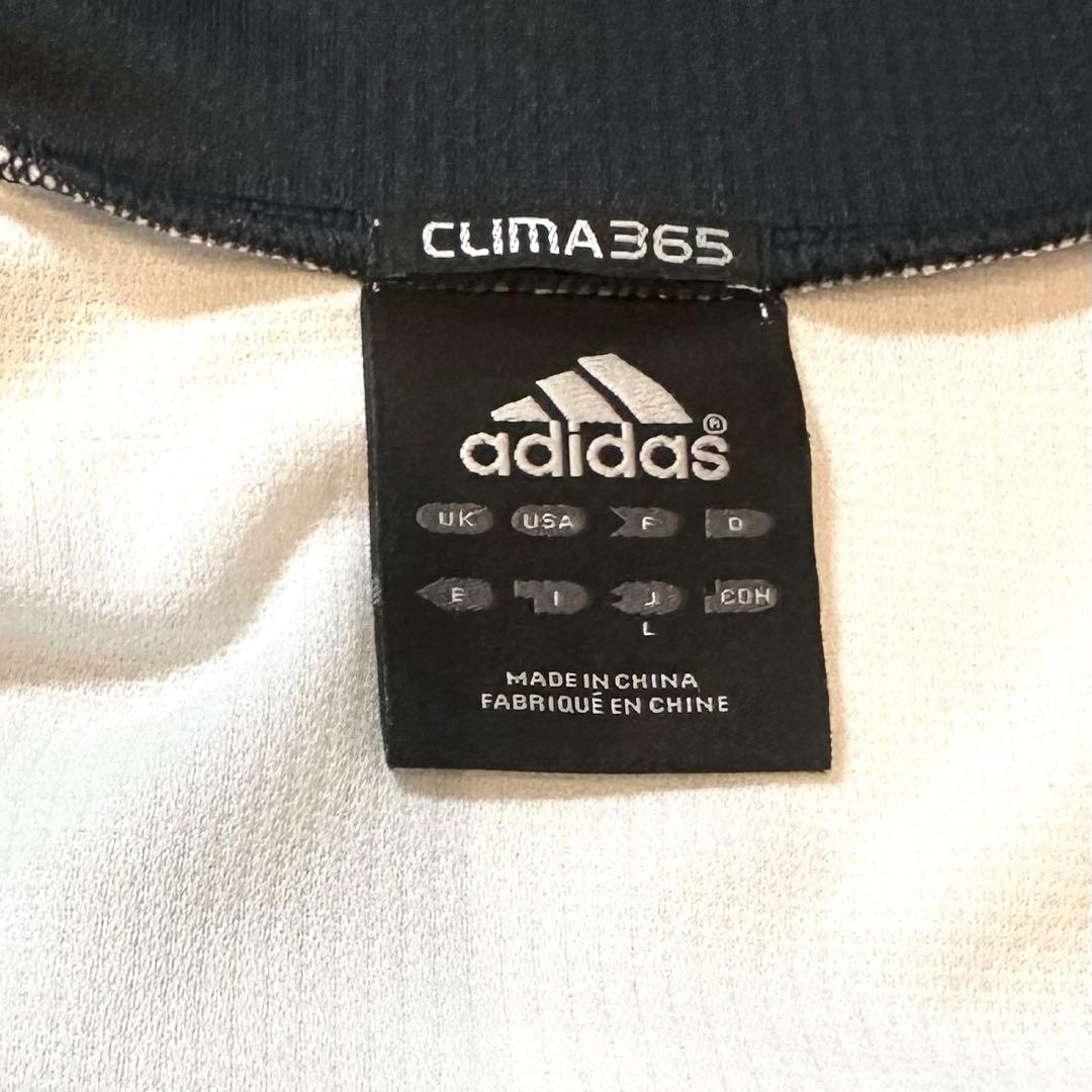✨美品✨　レア カラー　アディダス ジャージ上下 刺繍ロゴ スリーライン　L
