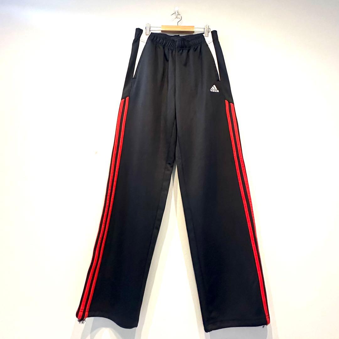 ✨美品✨　レア カラー　アディダス ジャージ上下 刺繍ロゴ スリーライン　L