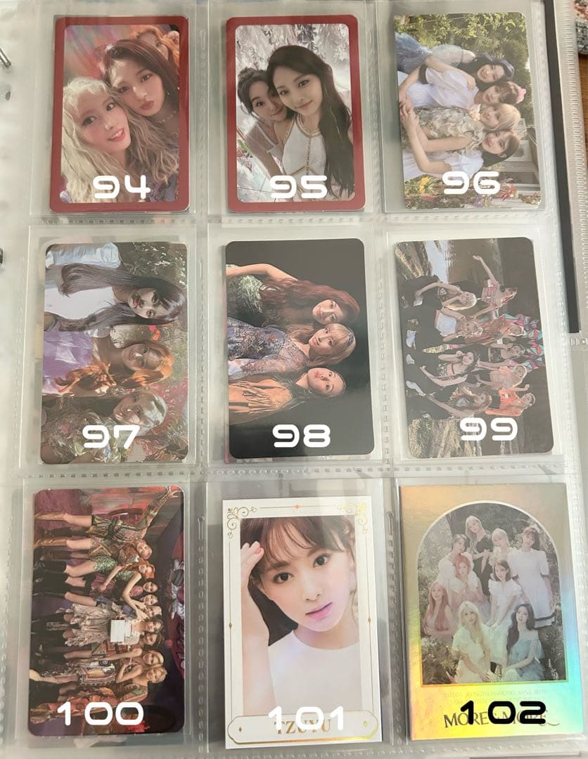 TWICE ツウィ トレカまとめ