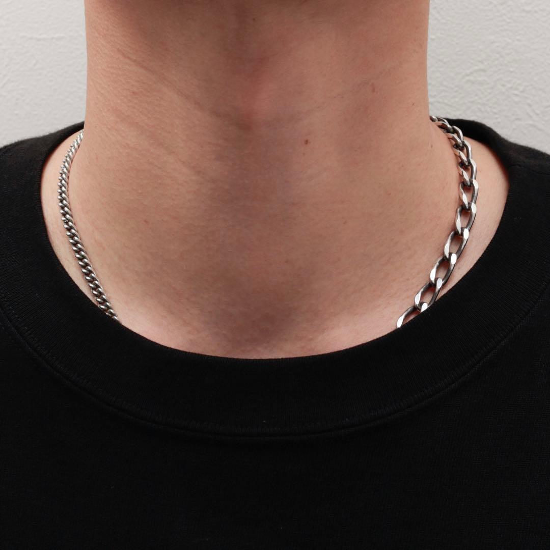 チ*ー様 【新品】S925 喜平アシンメトリーネックレス nobu ikeguc