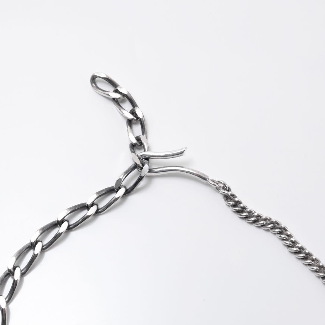 チ*ー様 【新品】S925 喜平アシンメトリーネックレス nobu ikeguc