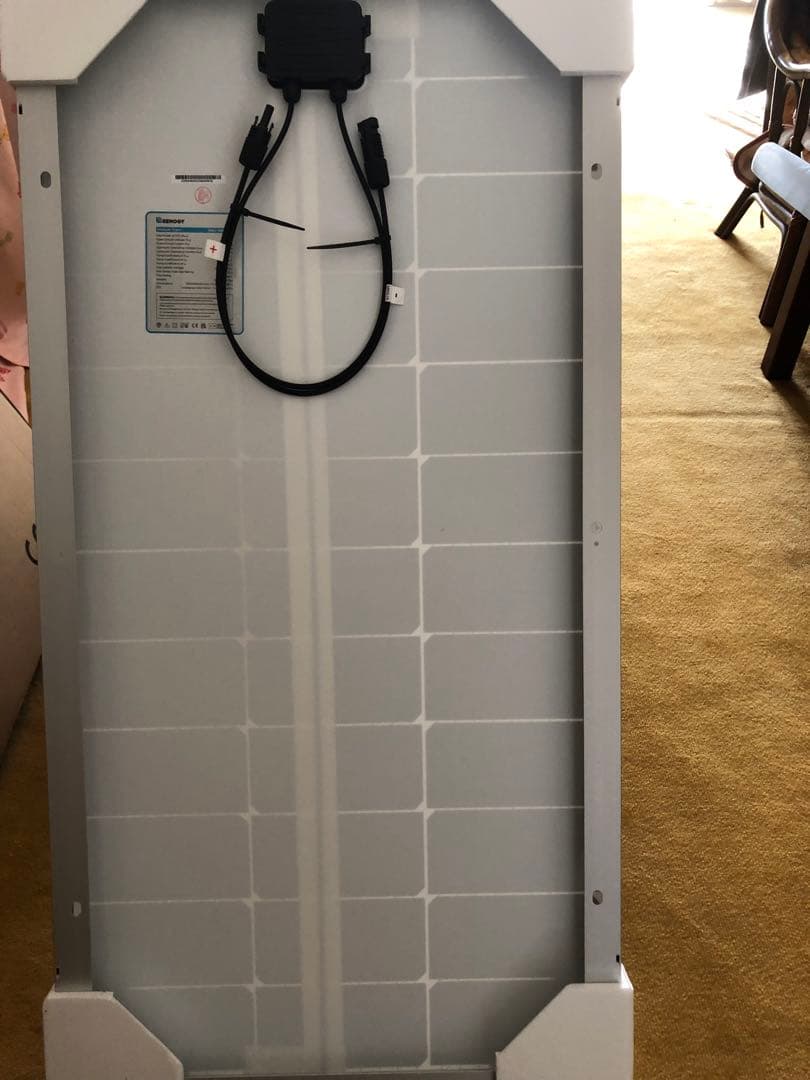 RENOGY ソーラーパネル100W 単結晶 アルミフレーム 100D-SS