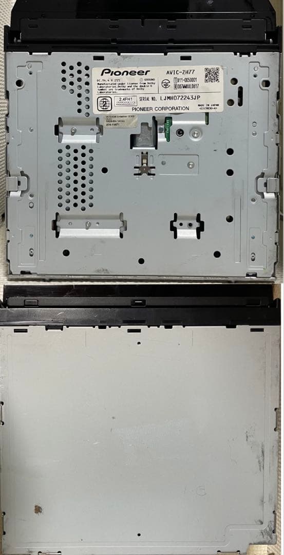 パイオニアのHDDナビ、カロッツェリア サイバーナビ AVIC-ZH77