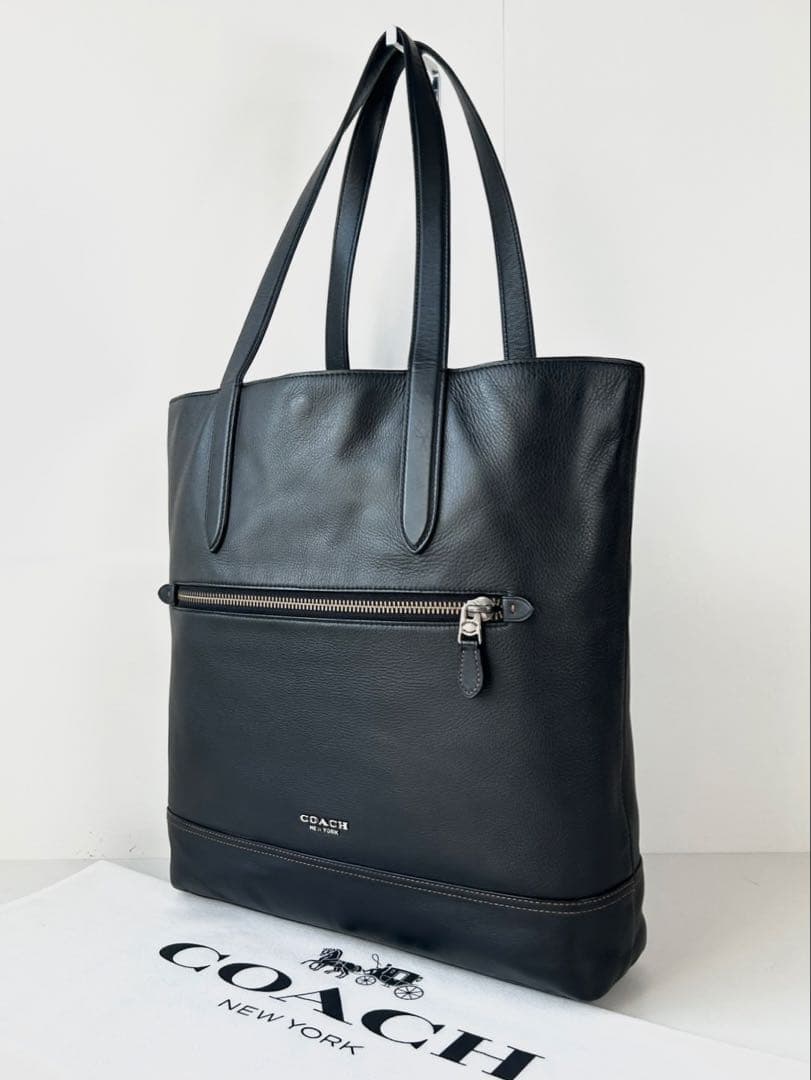✅【良品】定価4.9万　メンテ済み　コーチ　トートバッグ　ビジネスバッグ　レザー