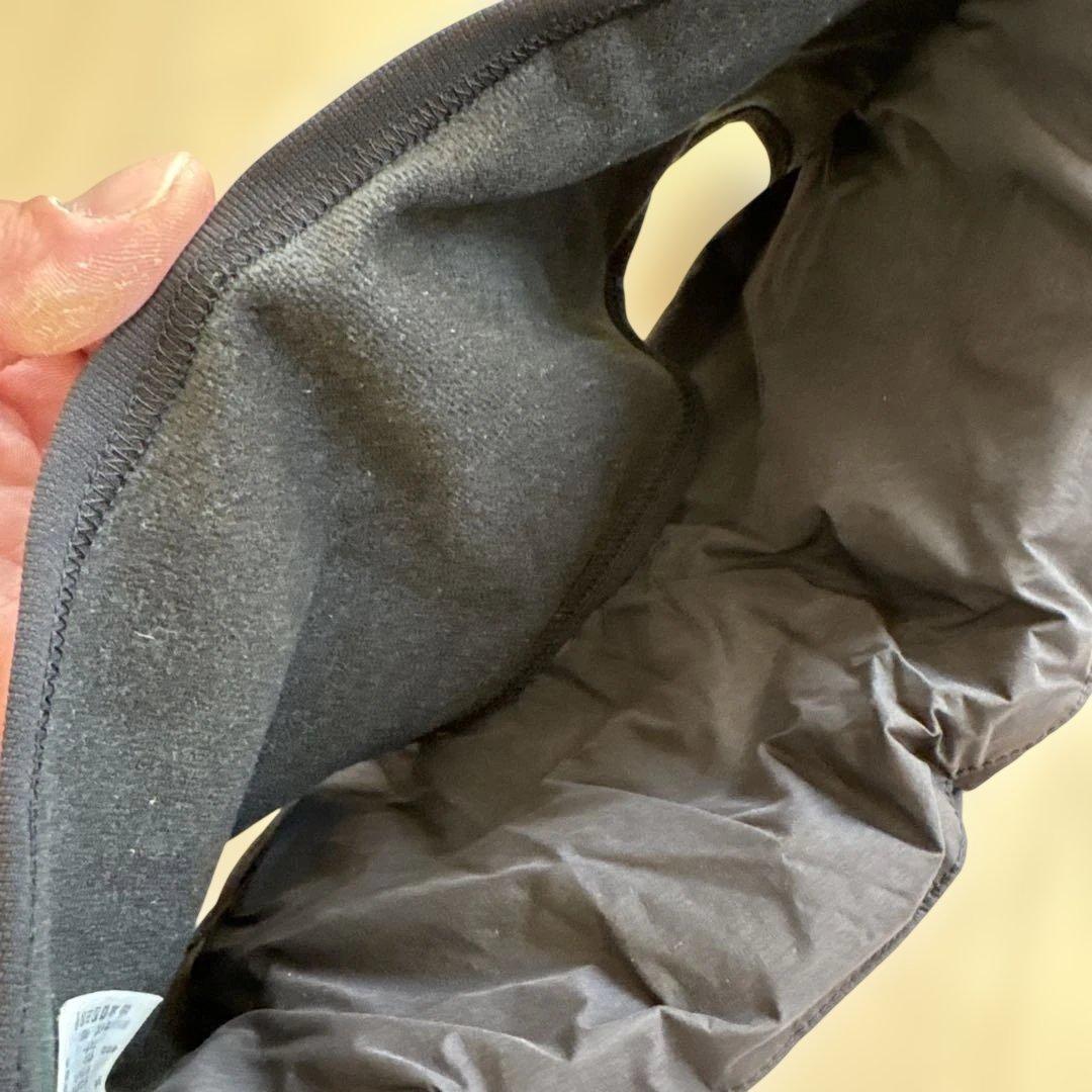 美品★ BRIEFING HYBRID DOWN NECK WARMER　黒