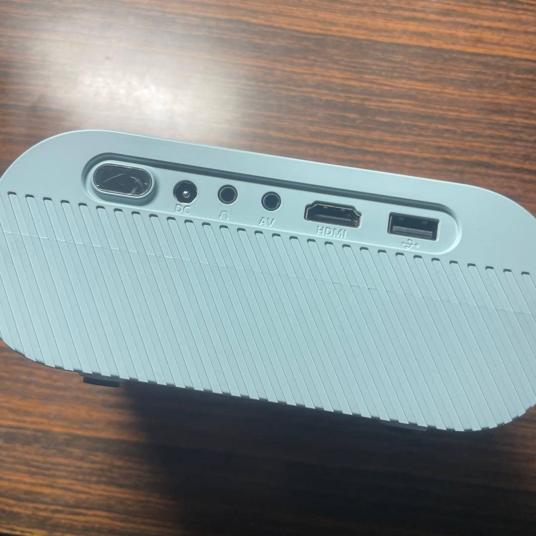 プロジェクター本体 ホワイト/ブルー