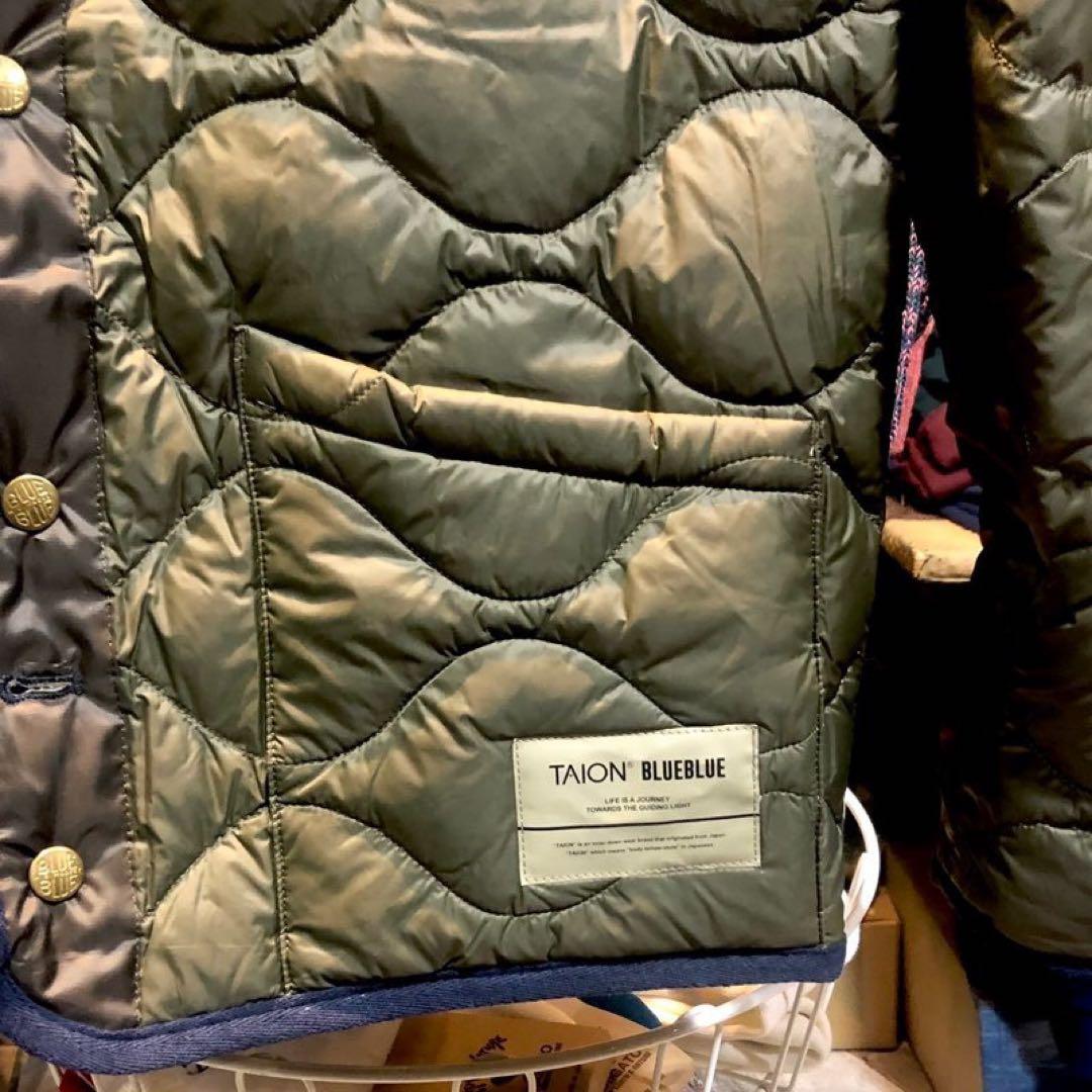 TAION×BLUEBLUE ダウンフィールドコート　ハリウッドランチマーケット