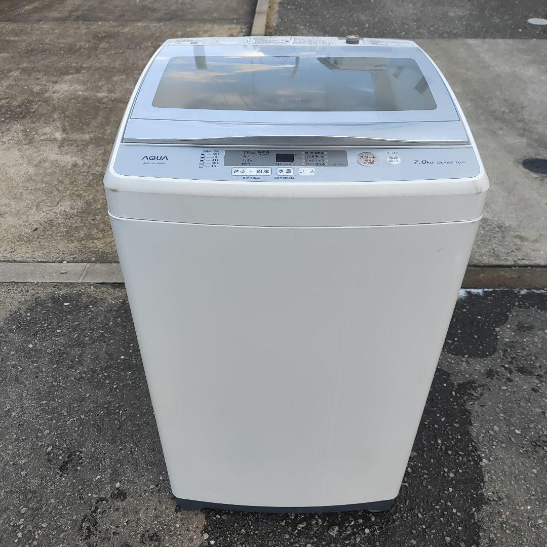 【dwxdwh】AQUA 7.0kg 全自動洗濯機 AQW-GS70H