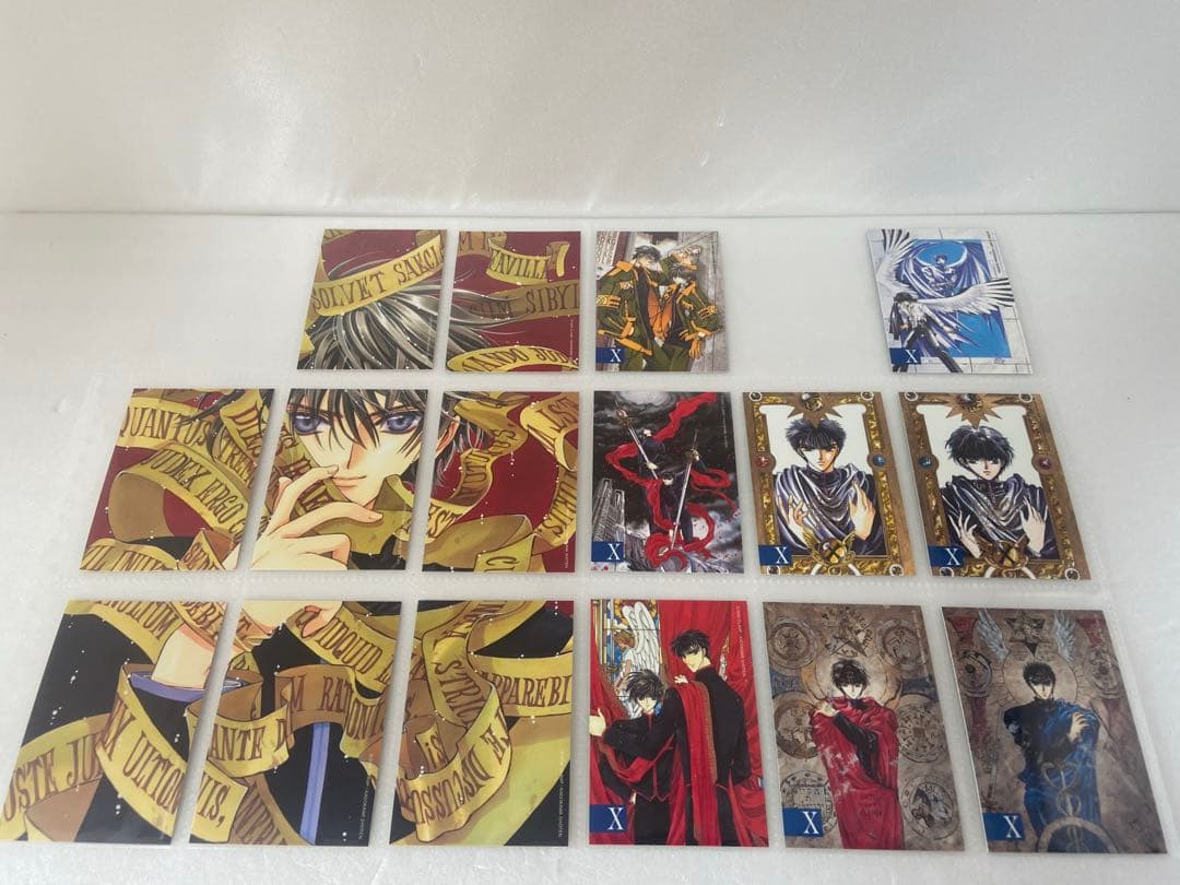 CLAMP　X 原作　トレーディングカード　　62枚セット　2002年