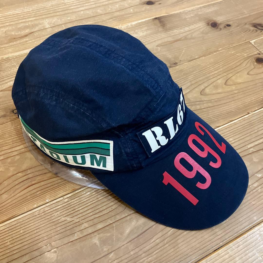 POLO 1992 stadium long bill cap L/XL 中古