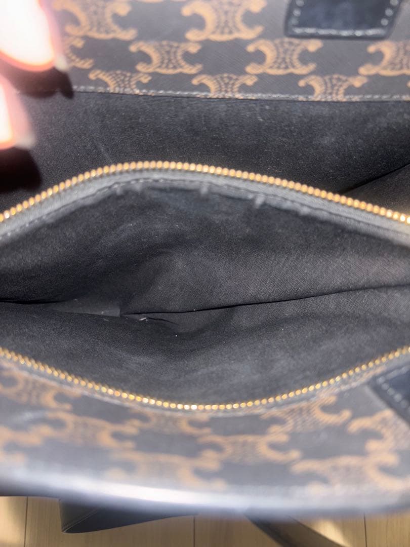 CELINE トートバッグ ブラック ブラウン