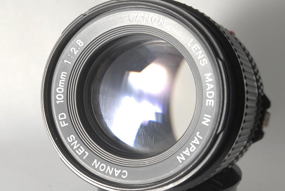 キャノン NFD 100mm F/2.8 ポートレイトレンズ l3789