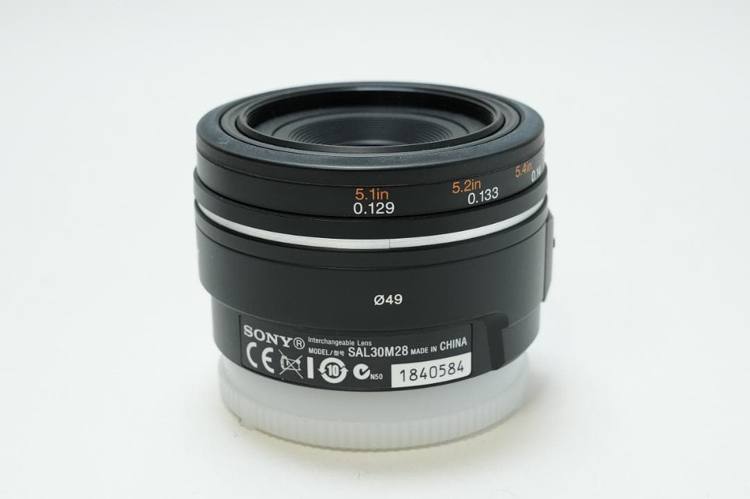マクロ　SONY DT 30mm F2.8 MACRO SAM SAL30M28