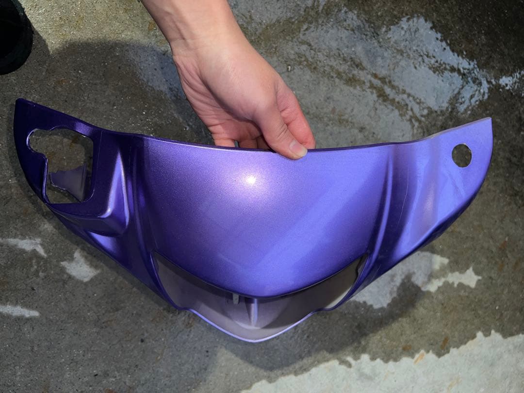 アドレスv125g 外装 紫 メッキ付き