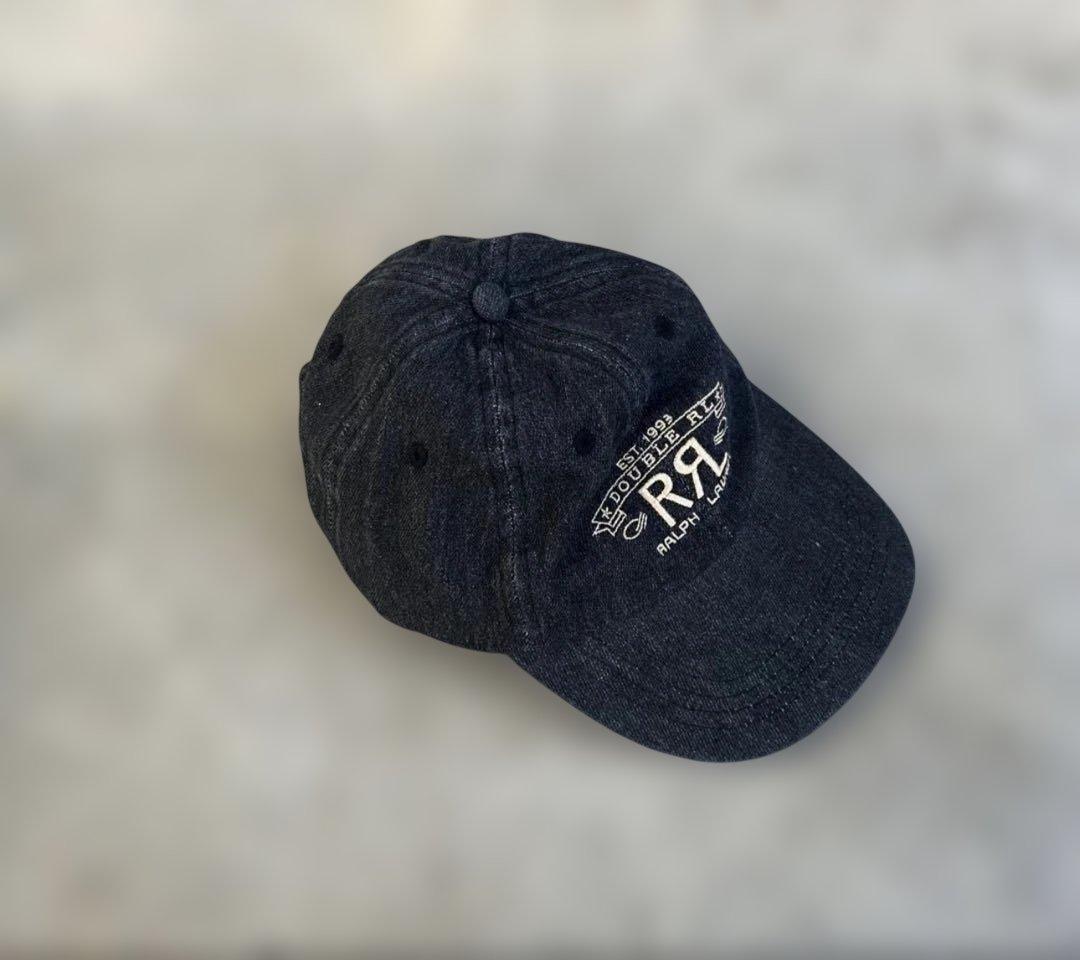 最安値！RRLデニムキャップ ダブルアールエル ラルフローレン