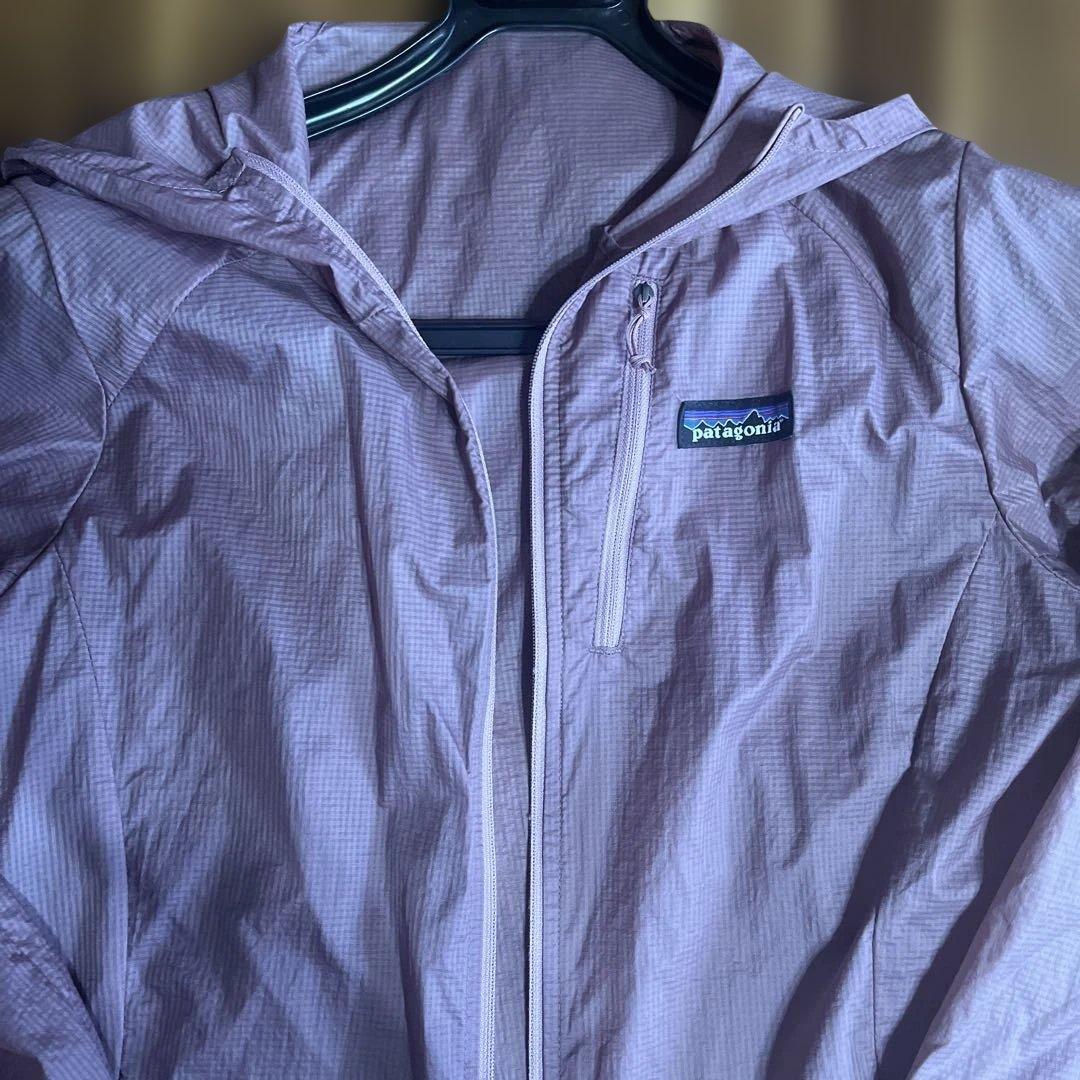 patagonia あずき色　フーディニー　ウィンドブレーカー