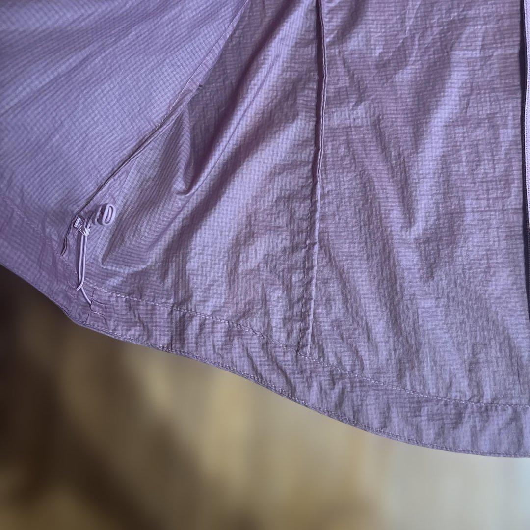 patagonia あずき色　フーディニー　ウィンドブレーカー