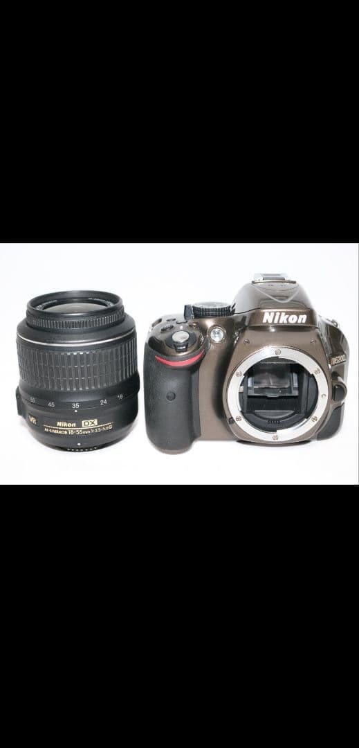 Nikon D5200希少ブラウン