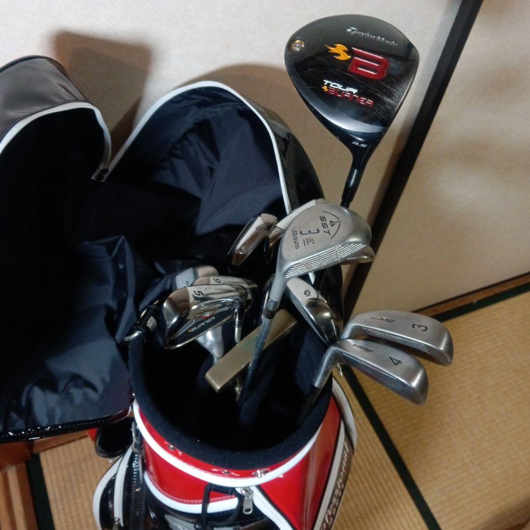 ゴルフクラブ フルセット メンズ キャディバッグPROFESSIONAL