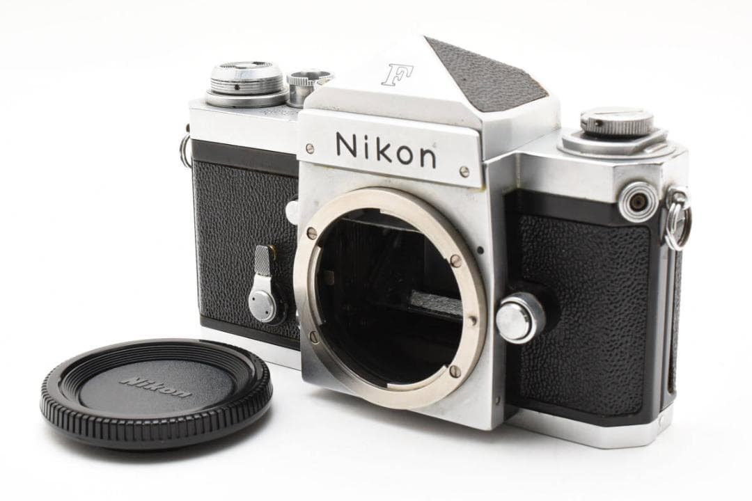 【希少】Nikon F ニコン アイレベル 前期 ボディ 642万台 動作品