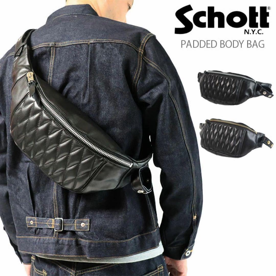 SCHOTT PADDED BODY BAGボディバッグ