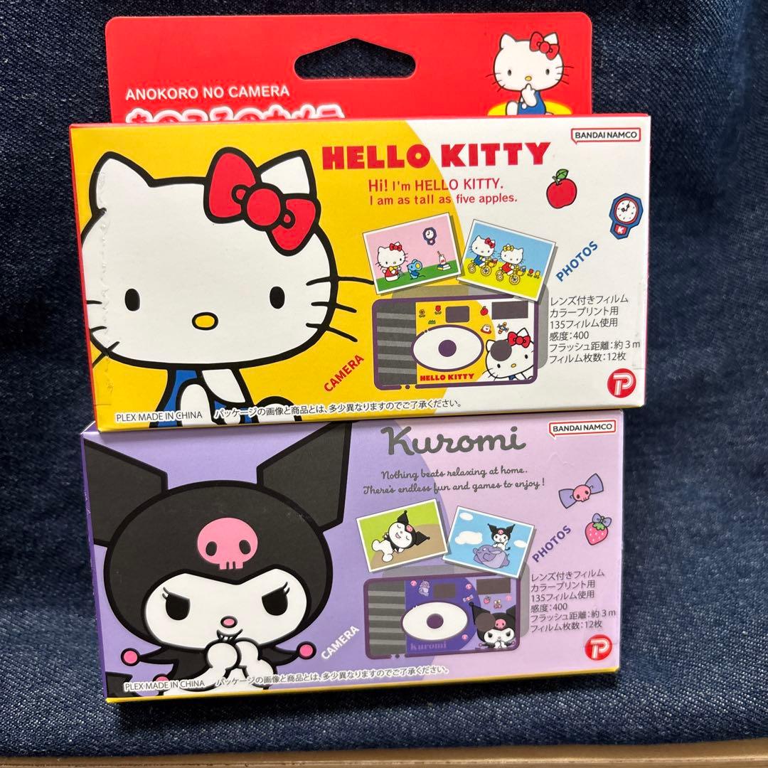 サンリオあのころのカメラ　使い捨てカメラ