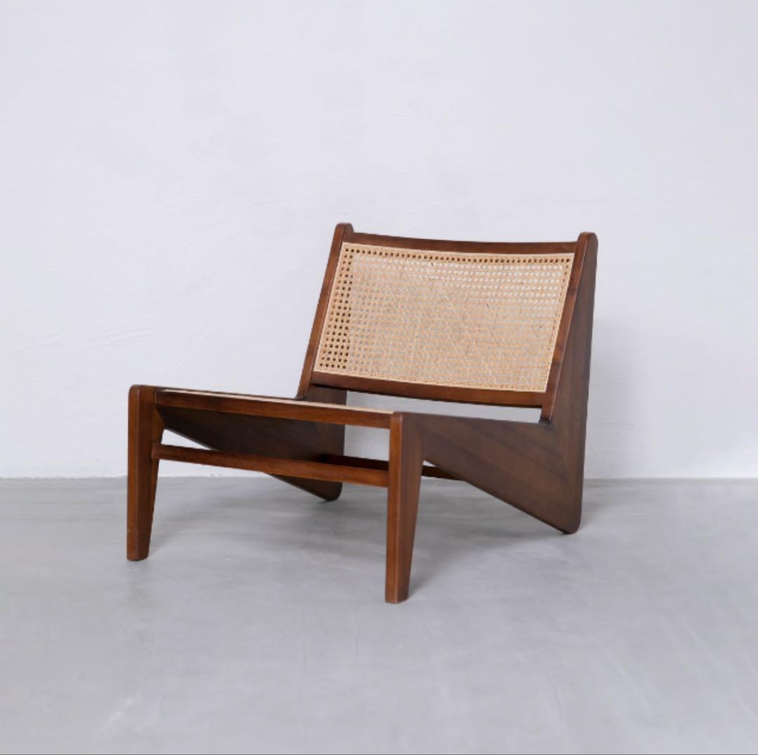 アームレスラウンジチェア　ピエールジャンヌレリプロダクト　カンガルーチェア1脚