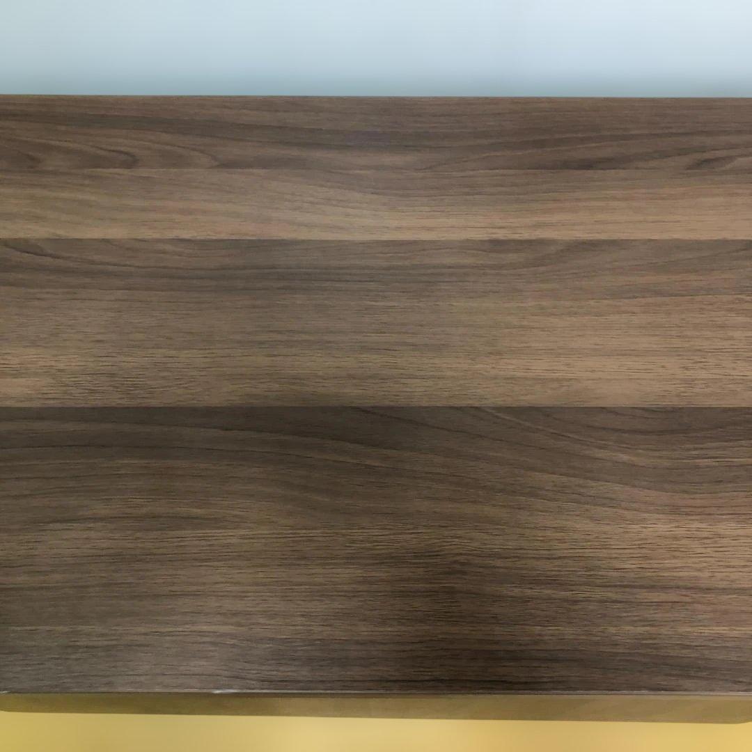 送料無料 木目調 レジカウンター 受付台 ブラウン 店舗 事務所 88277