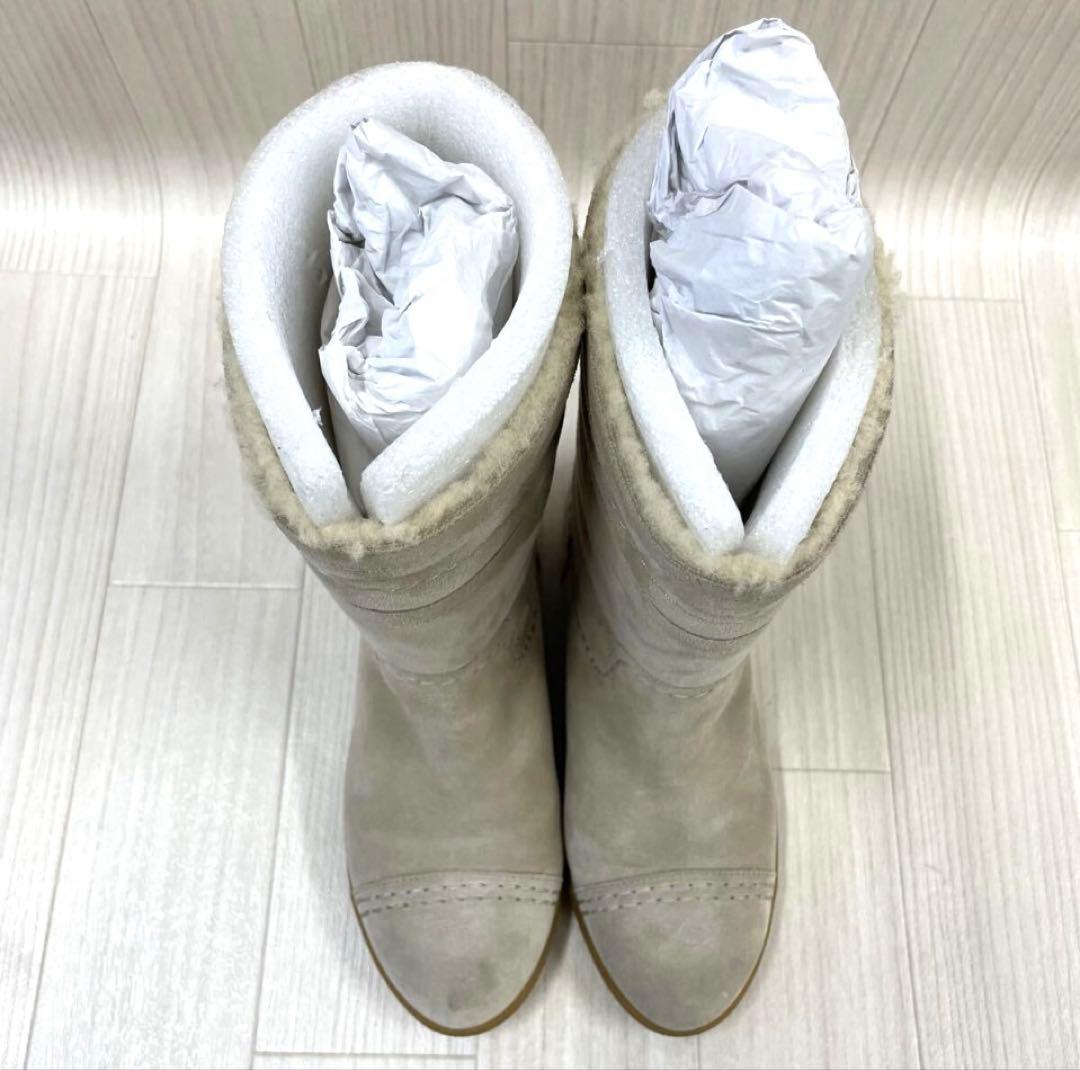 Tory Burch ムートンブーツ ベージュ